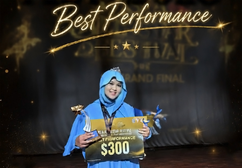 Nadhira Borong Penghargaan di Asia All Stars Festival 2026, Siap Wakili Indonesia ke China