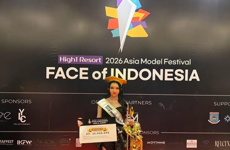 Stephanie Alicia Canaka Dinobatkan sebagai Pemenang Face of Indonesia 2026
