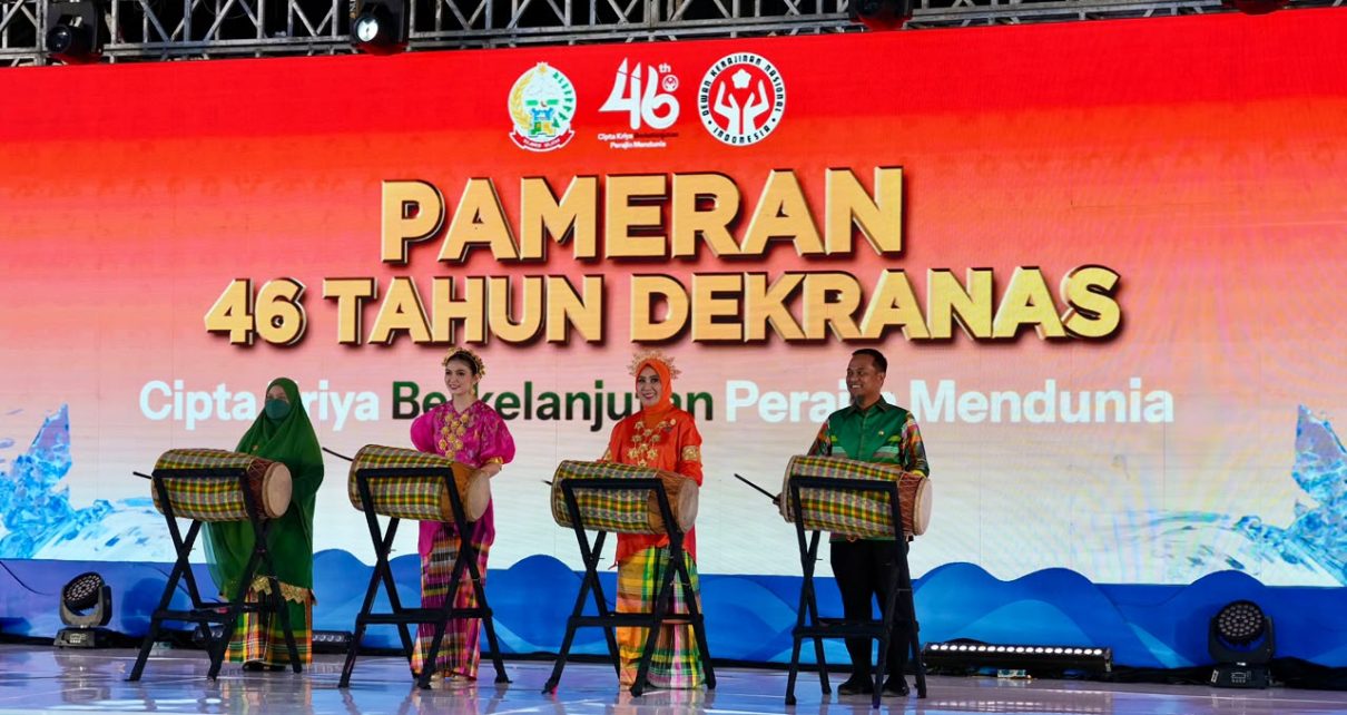 Tri Tito Hadiri Acara Syukuran 46 Tahun Dekranas di Makassar