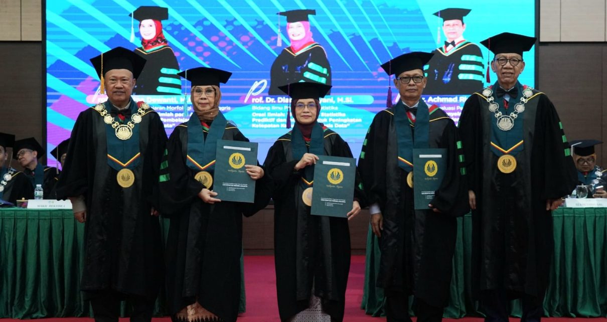 UNJ Kukuhkan Tiga Guru Besar, Soroti Peran Data dan AI dalam Pendidikan