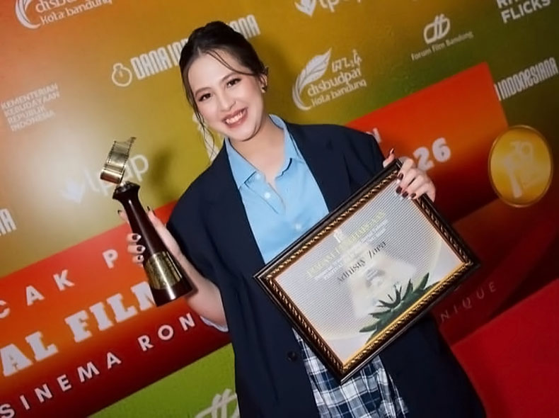 Adhisty Zara Raih Penghargaan Pemeran Wanita Terpuji Serial Televisi di FFB 2026