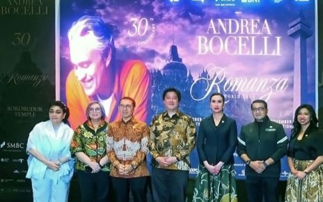 Konser Andrea Bocelli Hadirkan Peluang Promosi Kekayaan Budaya Indonesia