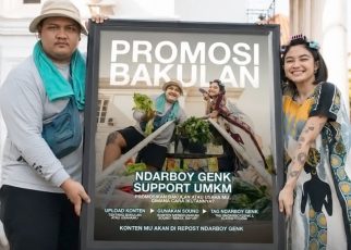 Ndarboy Genk dan Arlida Putri Rilis Lagu ‘Bakul Sayur’ tentang Perjuangan Cinta