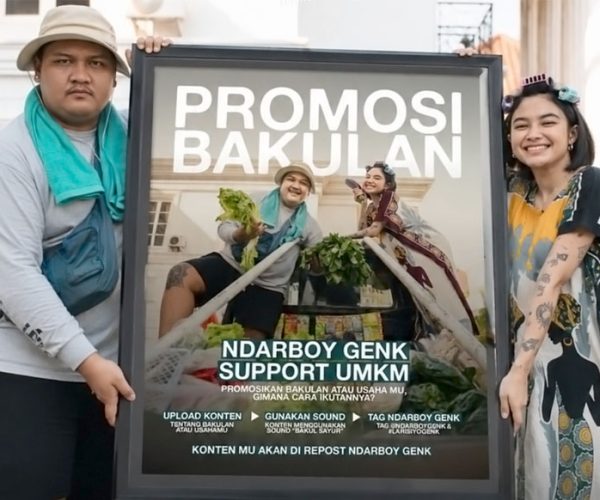 Ndarboy Genk dan Arlida Putri Rilis Lagu ‘Bakul Sayur’ tentang Perjuangan Cinta