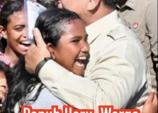 Penuh Haru, Warga Pengungsian Nagekeo Peluk Presiden Prabowo