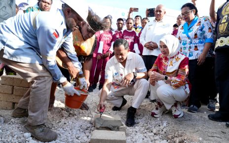 Tito Karnavian Groundbreaking Sekolah Rakyat di Biak