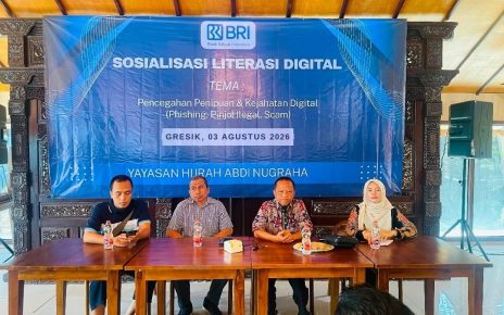 Waspada Kejahatan Digital, Yayasan Hijrah Abdi Nugraha dan BRI Gelar Literasi Digital