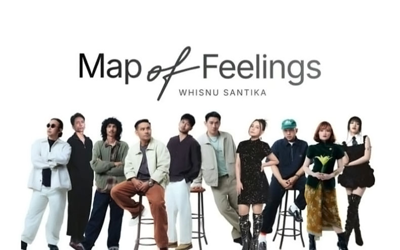 Whisnu Santika Rilis Album ‘Map Of Feelings’ tentang Sisi Lebih Personal dan Emosional