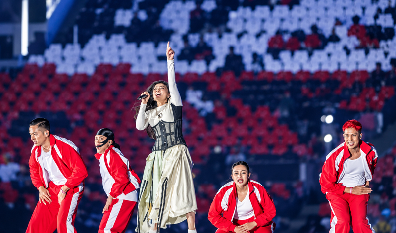 Agnez Mo Tampil di Pembukaan FIFA ASEAN Cup 2026, Sukses Hidupkan Suasana Stadion