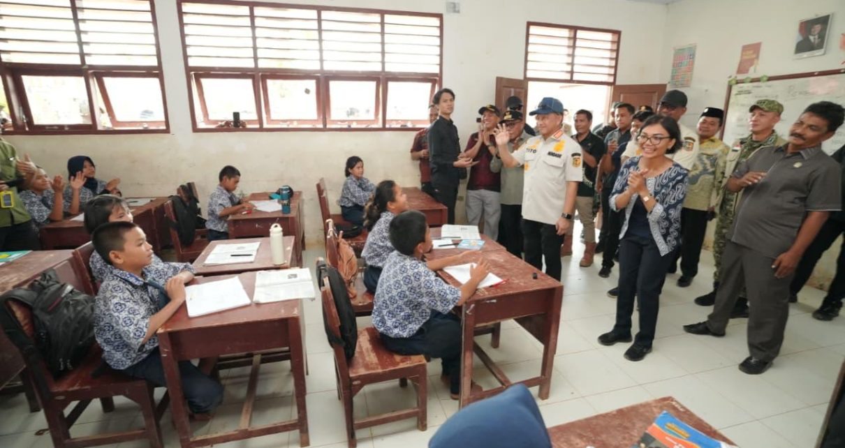 Kasatgas PRR Apresiasi Pemulihan SMP Negeri 1 Tukka melalui Swakelola