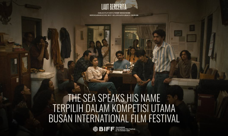 Film ‘Laut Bercerita’ Ikut Kompetisi Utama di Busan International Film Festival 2026