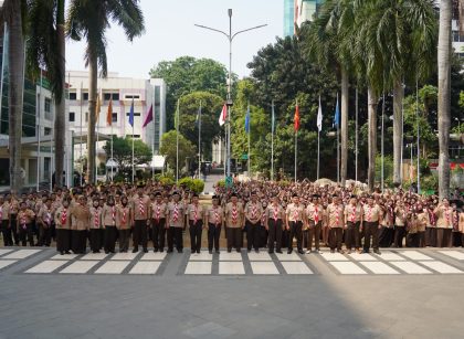 Mahasiswa PPG UNJ Dibekali Nilai Kepramukaan untuk Jadi Calon Guru Berkarakter
