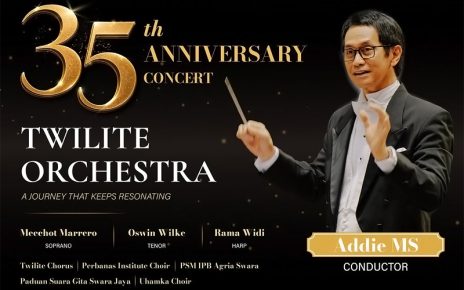 Perayaan 35 Tahun Twilite Orchestra, Addie MS Pukau Ribuan Penonton di Aula Simfonia