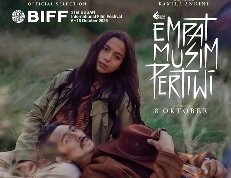 Putri Marino dan Arya Saloka Reuni di Film ‘Empat Musim Pertiwi’ Setelah ‘Gadis Kretek’