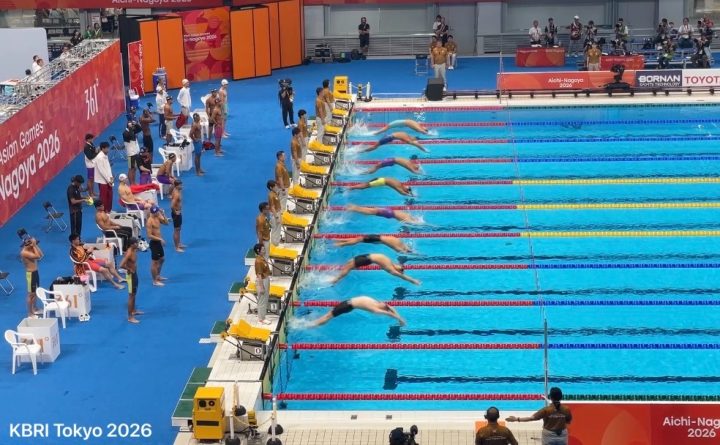 Renang Indonesia Tembus Final 4x100m Medley Asian Games 2026