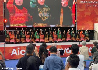 WNI di Nagoya Dukung Kontingen Indonesia di Asian Games 2026 Lewat Pertunjukan Budaya