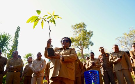 Wamendagri Ajak Warga NTT Tanam Pohon di Lahan Kosong
