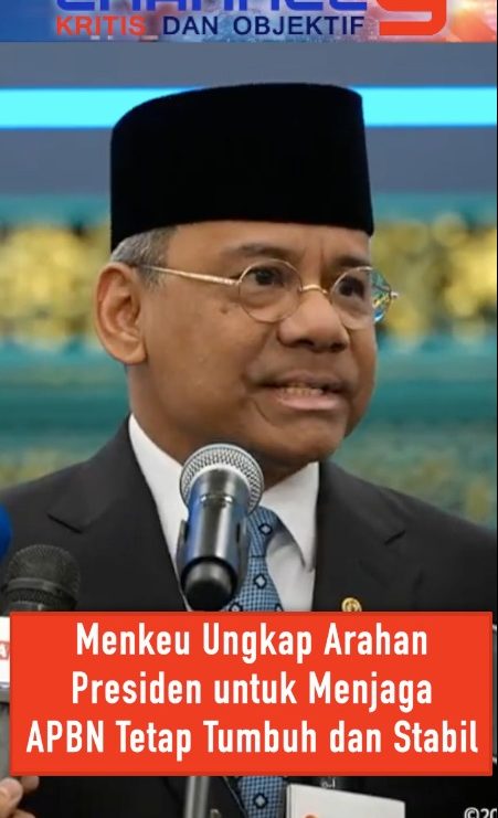 Menkeu Ungkap Arahan Presiden untuk Menjaga APBN Tetap Tumbuh dan Stabil