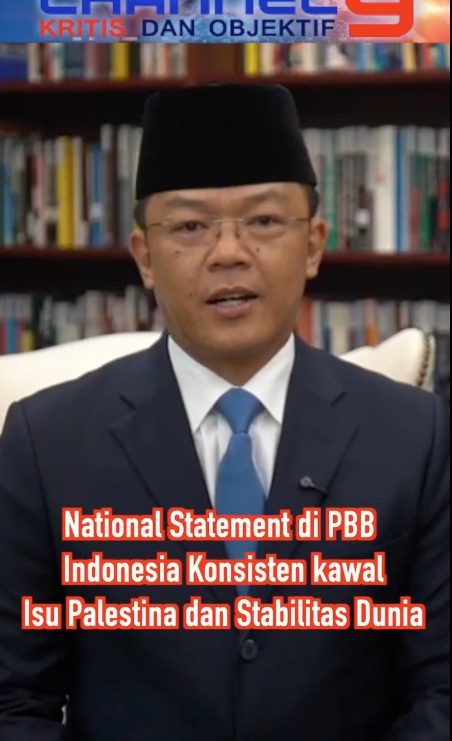 National Statement di PBB Indonesia Konsisten kawal Isu Palestina dan Stabilitas Dunia