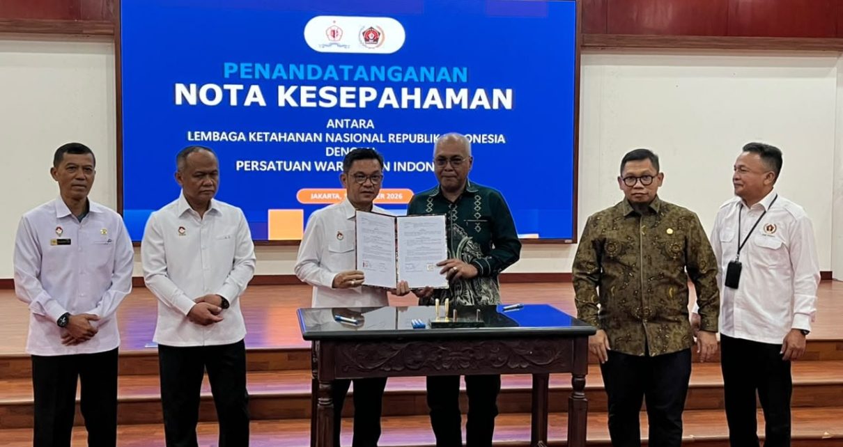 PWI dan Lemhannas Perkuat Kerja Sama Jaga Ketahanan Nasional