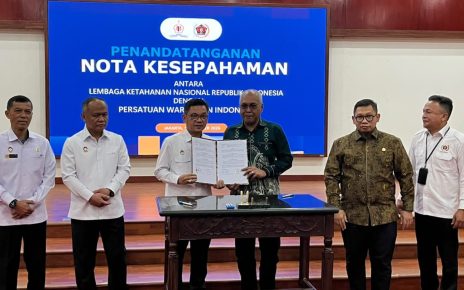 PWI dan Lemhannas Perkuat Kerja Sama Jaga Ketahanan Nasional