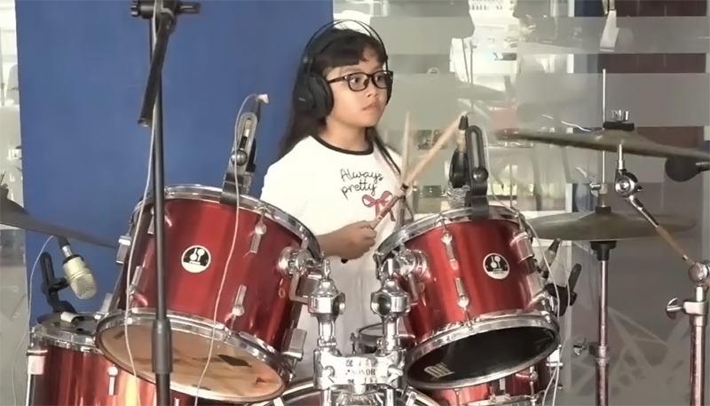 Shelyn Adlyani, Drummer Cilik Asal Sorong, Papua, Kebanjiran Tawaran Manggung