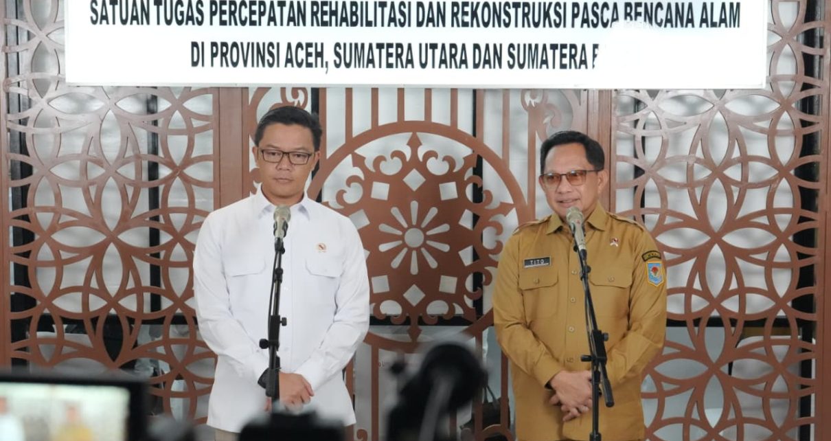 Tito Minta Normalisasi 137 Sungai di Sumatera Dipercepat, Antisipasi Banjir Susulan